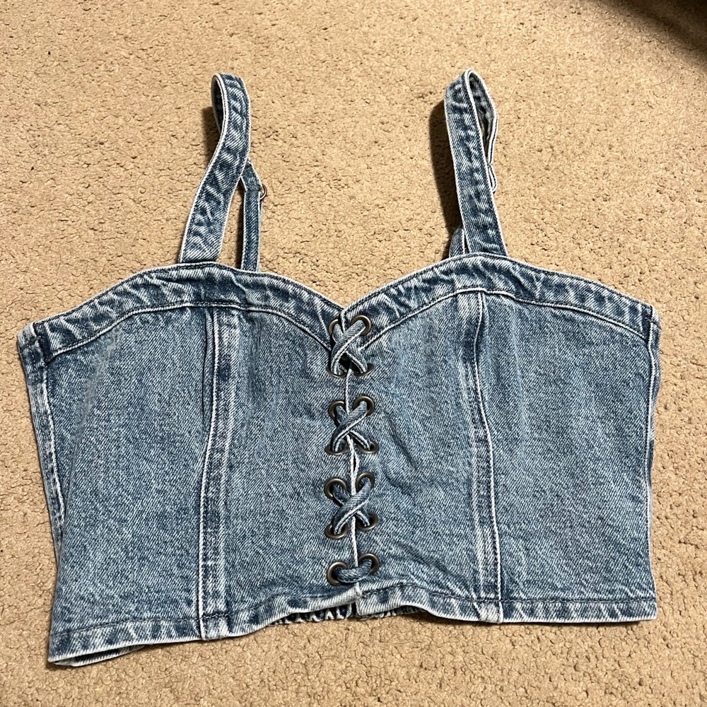 Hollister Denim Top